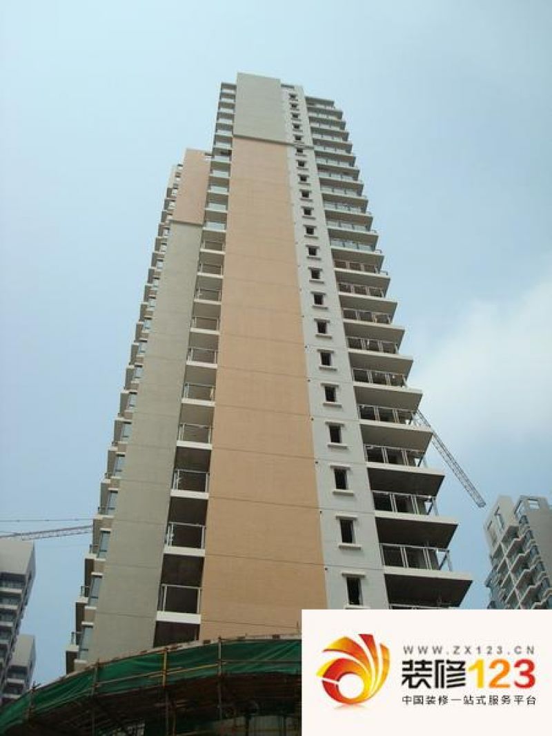 杭州现代城现代城外景图野风.现代名苑实景 .