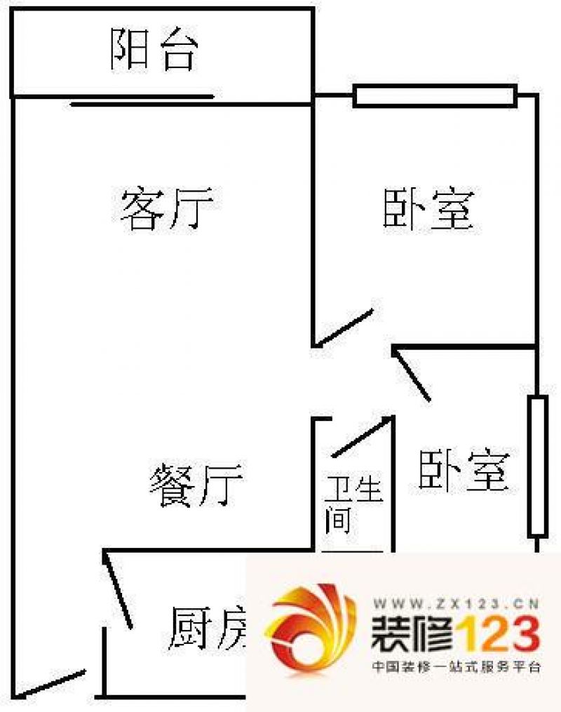 广州富力半岛花园富力半岛花园户型图2室2厅户型图.