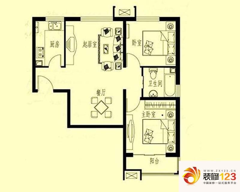 海上纳缇户型图标准层d2户型图 2 .