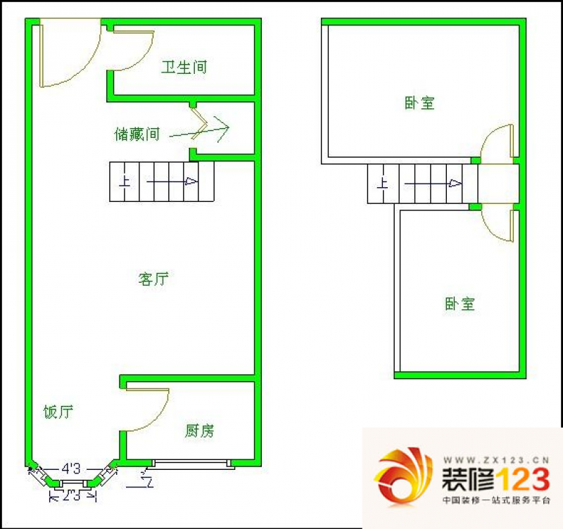 锦宏宝润苑户型图户型图 2室2厅1 ...