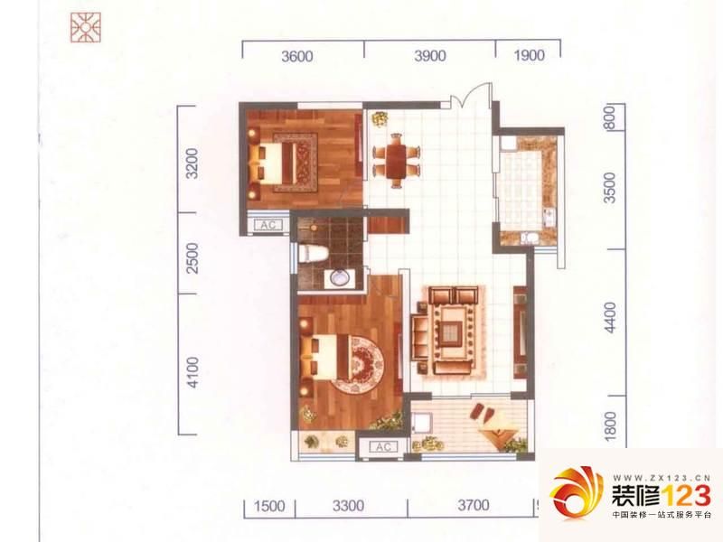 金泰新理城f户型户型图.