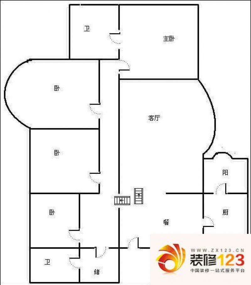 成都金地贝福里花园金地贝福里花园户型图户型图 2室.