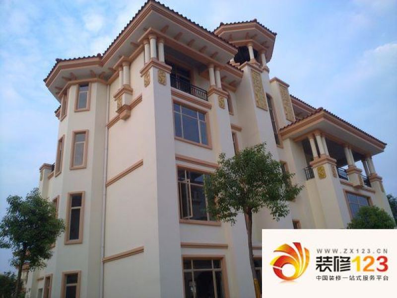 东莞长安莲湖四季豪园长安莲湖四季豪园外景图 .