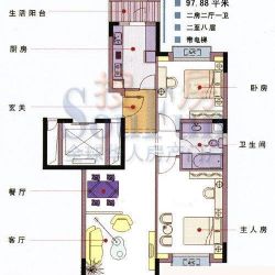 大唐四季花园户型图