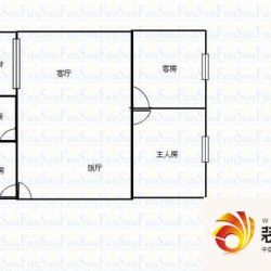 城西花园户型图2室2厅户型图 2室 ...