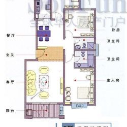 大唐四季花园户型图