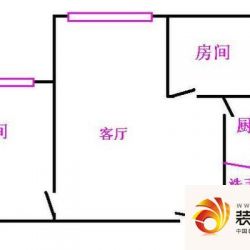 白兰花园户型图2室1厅户型图 2室 ...