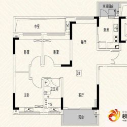 番禺君华香柏广场11座03户型户型 ...