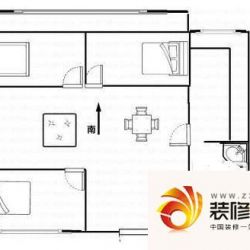 钢都花园125小区户型图