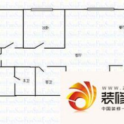 汇锦花园 3室 户型图