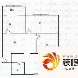 漪鑫雅园 3室 户型图