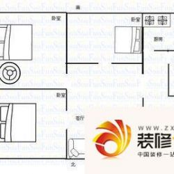 漪鑫雅园 3室 户型图