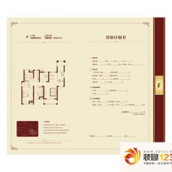 阳光城E户型户型图