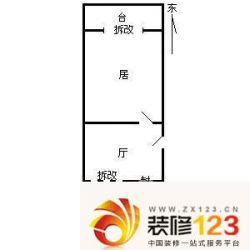 冶金街27街坊户型图