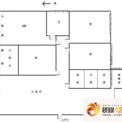 金色港湾 4室 户型图