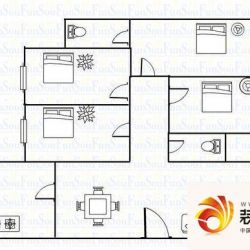 聚豪华庭 4室 户型图