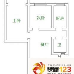 24街坊 2室 户型图