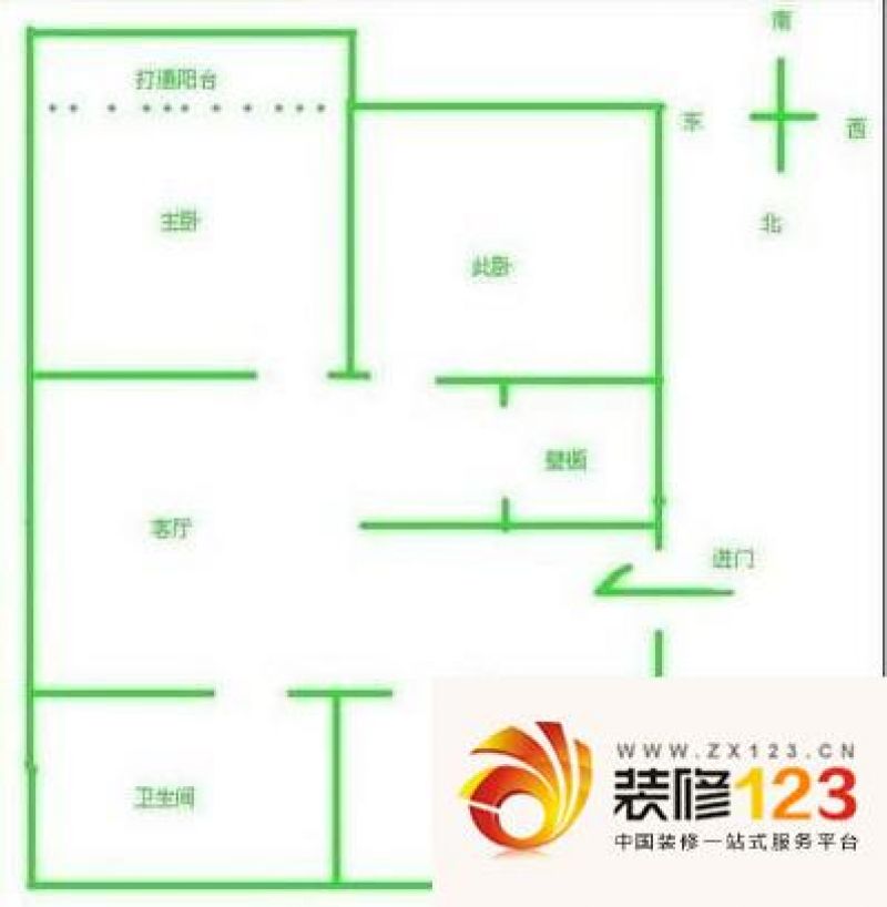 122街坊 户型图