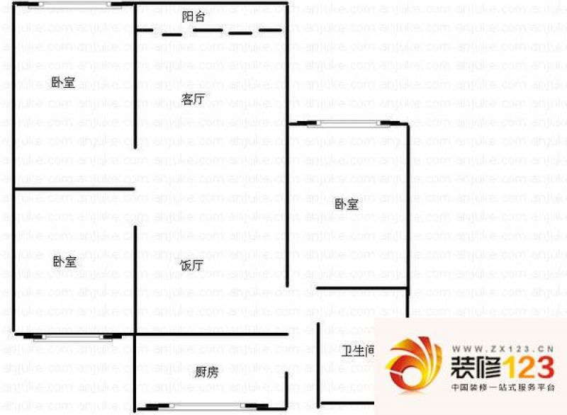 重庆碚峡路碚峡路 1室 户型图图片大全-我的小区-重庆