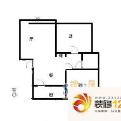 19街坊户型图户型图 2室2厅 ...