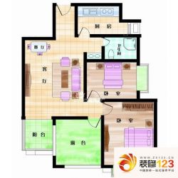 中建文苑户型图