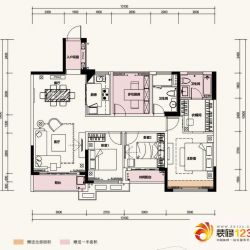 花样年江山户型图江山府2、4、8 ...