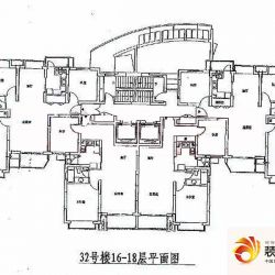 明日星城二期世纪星户型图32号楼 ...