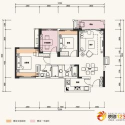 花样年江山户型图江山府1、3、5 ...