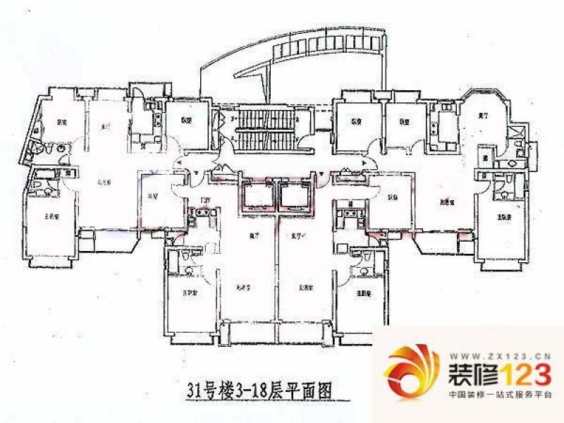 明日星城二期世纪星户型图31号楼 ...