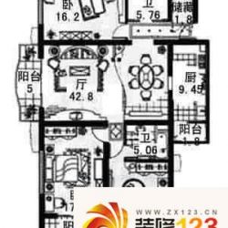 兴林公寓户型图