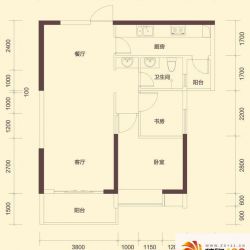 金海怡景花园户型图6-7栋04、05 ...