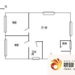 明珠家园 2室 户型图