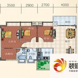 建安广场二期户型图1-3栋标准层0 ...