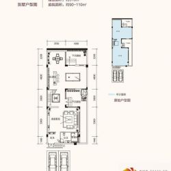 金地博登湖三期户型图