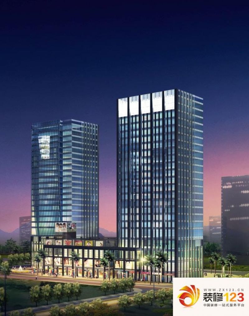 龙光世纪大厦商铺外景图小区相关.