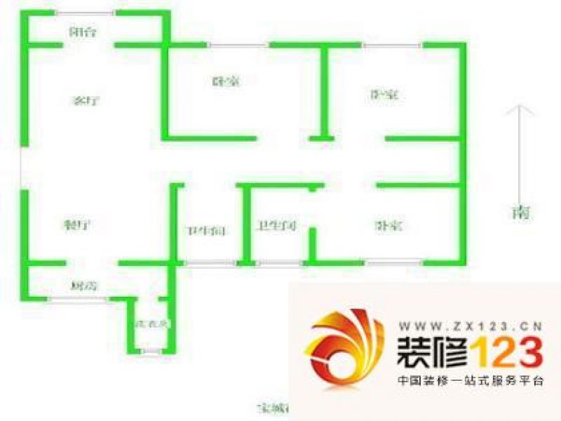 上海 明珠家园 户型图
