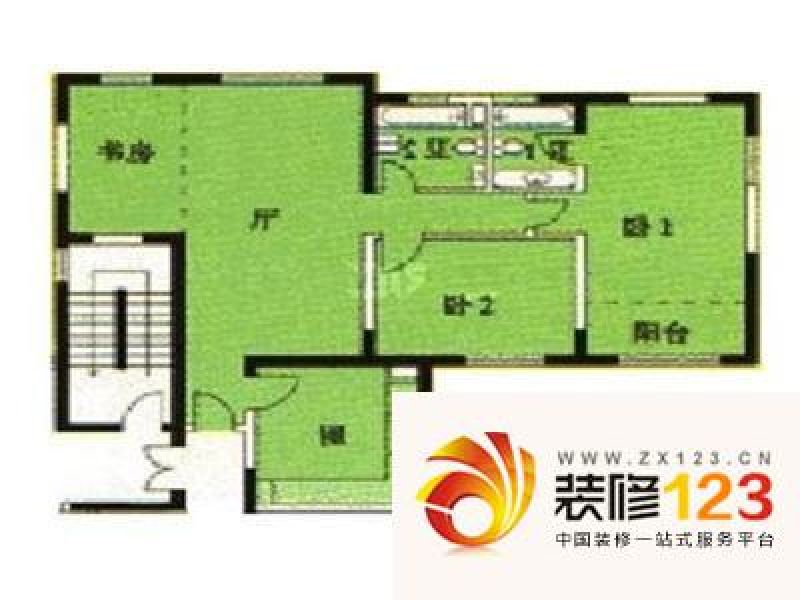 上海 宏泰公寓 户型图