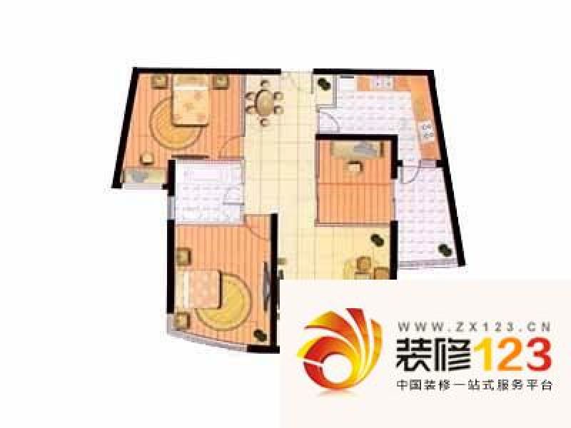 上海 东淮海公寓 户型图 ...