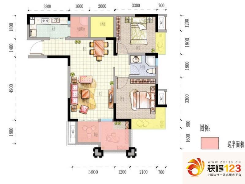 成都时代豪廷广场时代豪廷广场a3户型图图片大全-我的