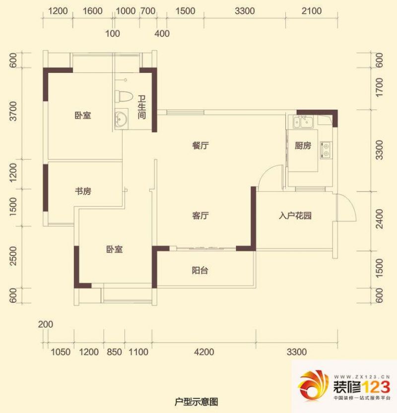 金海怡景花园户型图3-4栋03、06 ...