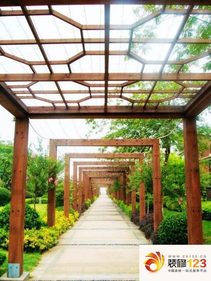 人信千年美丽别墅实景图长廊(2012 .