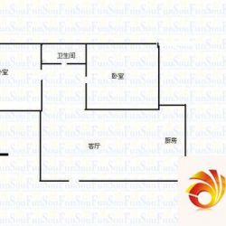 煤气化小区 2室 户型图