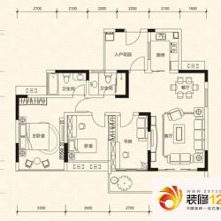 金地博登湖别墅户型图