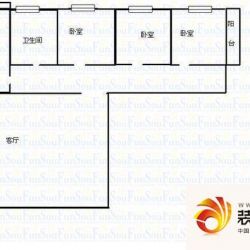 祥龙苑小区 3室 户型图