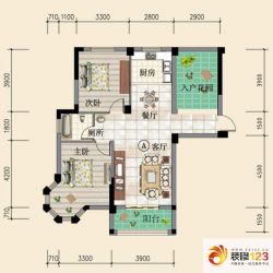 圆梦08庄园户型图