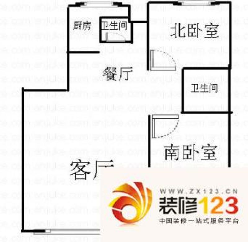 上海 金色家园二期 户型图 ...
