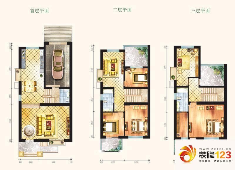 太阳城户型图联排户型威廉庄园 4 ...