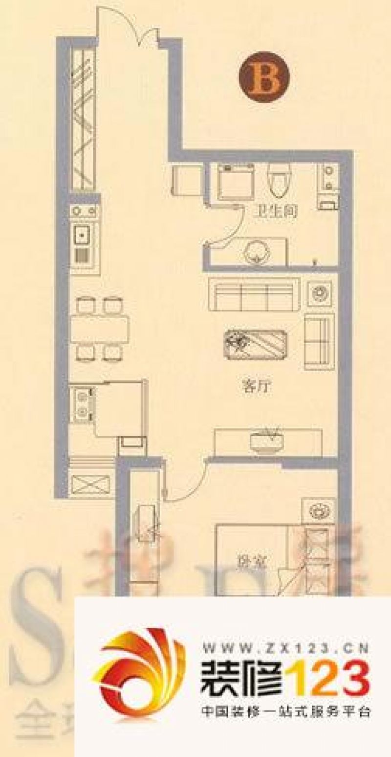 石家庄仁和嘉园仁和嘉园 3室 户型图图片大全-我的小区-石家庄装信通