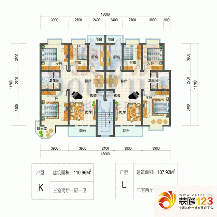 潇河湾三期户型图