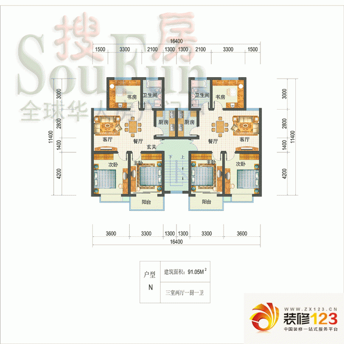 潇河湾三期户型图